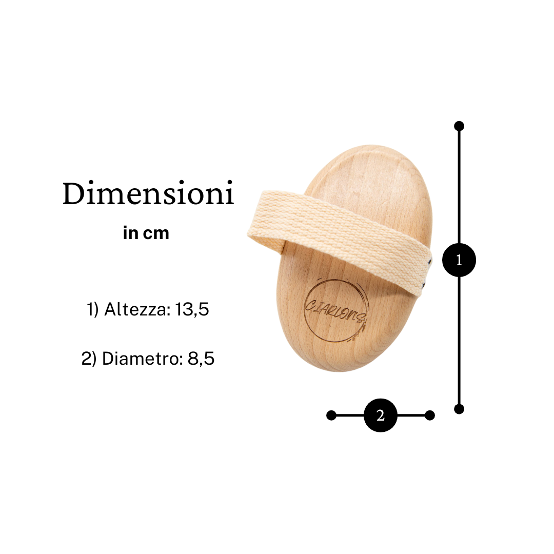 Spazzola Corpo Ciarlon’s – La Spazzola Iconica per Dry Brushing